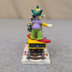 The Simpsons A Krusty Kristmas Christmas Express Collection Figurine 2004 image 4