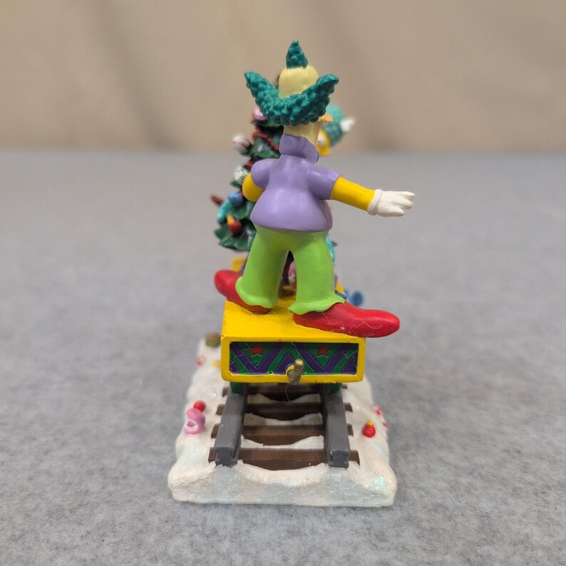 The Simpsons A Krusty Kristmas Christmas Express Collection Figurine 2004 image 4