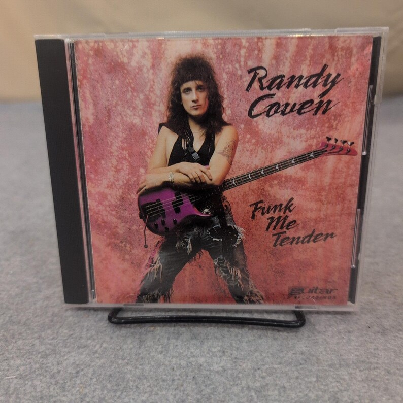 Randy Coven Funk Me Tender CD 1989 Guitar Recordings Bass Rock Fusion image 1