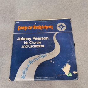 Johnny Pearson Come to Bethlehem Vinyl LP Avant Garde Records AVS 118 Religious image 1