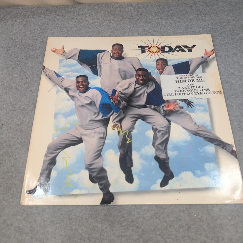 Today Self-Titled Vinyl LP 1988 Motown MOT-6261 Teddy Riley New Jack Swing VG image 1