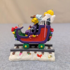 The Simpsons Geriatric Express Christmas Collection Sculpture 2003 Hamilton image 1