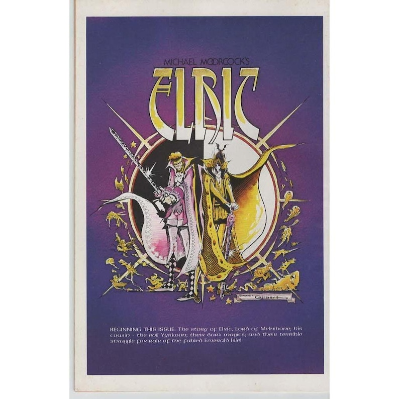 Michael Moorcock's Elric Comic Book Issue #1 Roy Thomas P. Craig Russell image 2