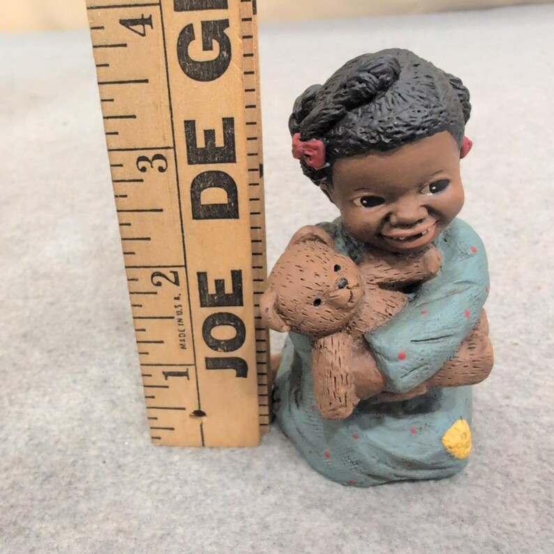Martha Holcombe All God's Children Prissy with Bear Figurine 1348 Edition 54 image 6