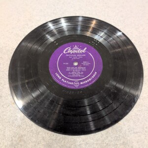 Nat King Cole Penthouse Serenade 10in Vinyl LP Capitol Records H-332 Piano Solo image 4