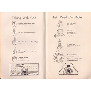 Finger Plays for Little Folks David C Cook Publishing Religious Booklet VG- image 3