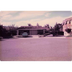 Lote de 8 fotos de interiores de casas vintage de los años 70, decoración asiática, USAF, 3.5x5 imagen 6