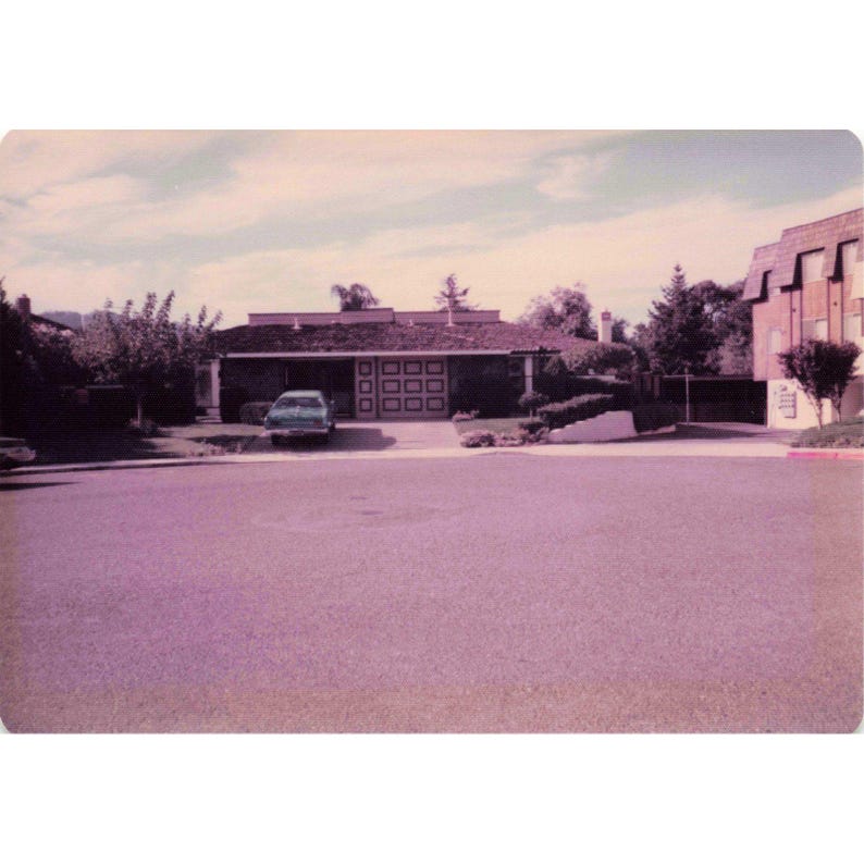 Lote de 8 fotos de interiores de casas vintage de los años 70, decoración asiática, USAF, 3.5x5 imagen 6