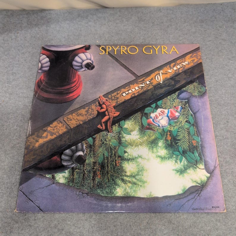 Spyro Gyra Point of View Vinilo LP 1989 MCA-6309 Promo Smooth Jazz Fusion imagen 1