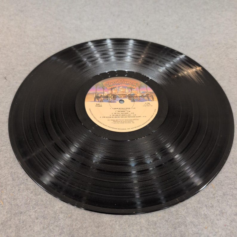Alan Parsons Project Tales of Mystery and Imagination Vinyl LP 1976 T-739 Bild 3