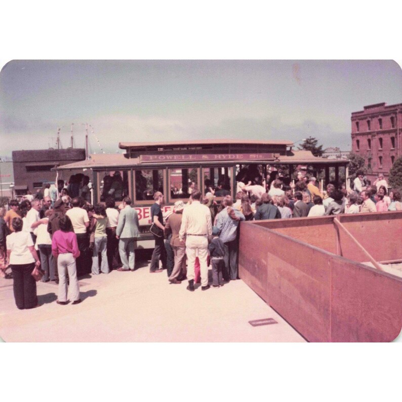 Vintage 1974 San Francisco Photo Lot of 24 Chinatown Alcatraz Ferry Cable Car image 5