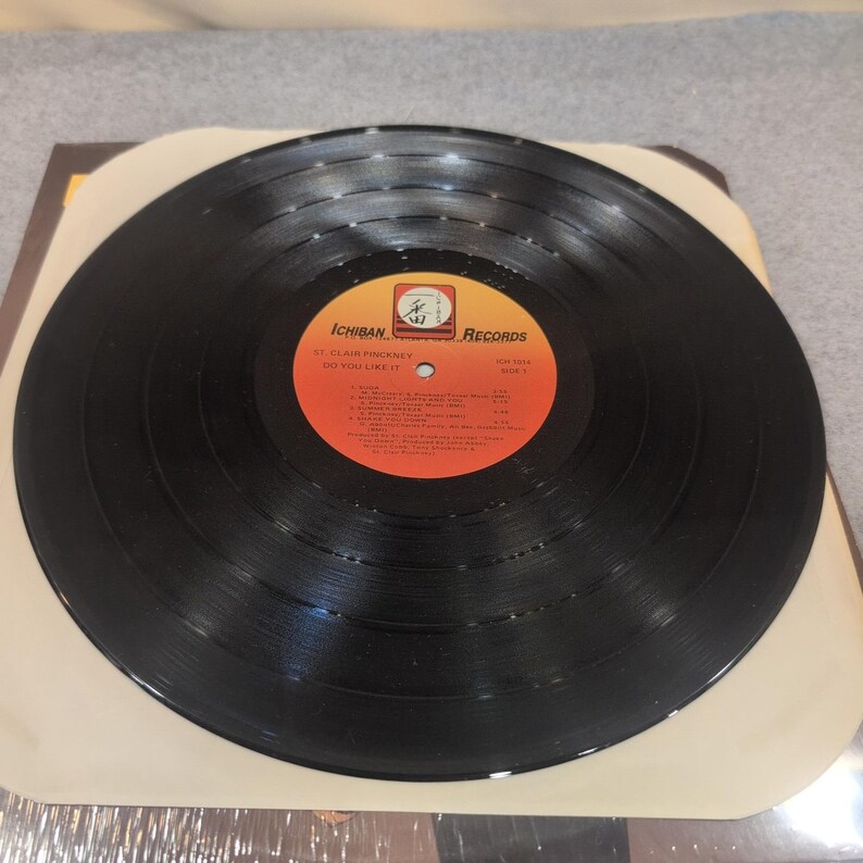 St. Clair Pinckney Do You Like It Vinyl LP Ichiban Records ICH 1014 Soul Jazz image 3