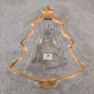 Studio Nova Yuletide Spirit Gold Sweet Dish Weihnachtsbaum Glas Bowle 3er Set Bild 4