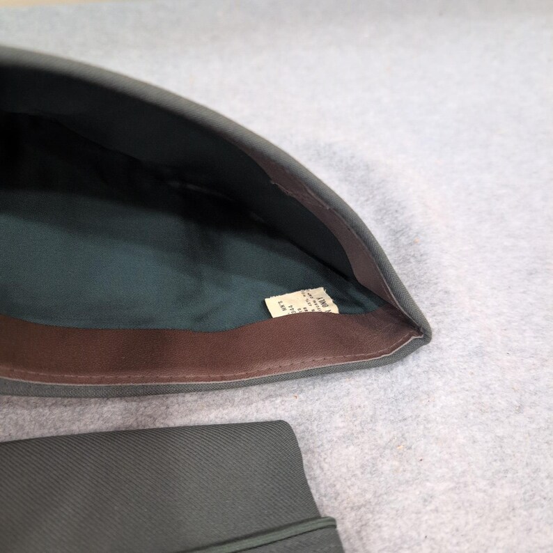 Lot of 3 US Army Garrison Caps Sam Bonk AG-344 AG-434 Green Poly Wool Hat Size 7 image 3