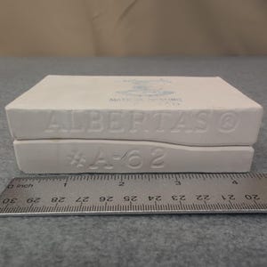 Alberts Molds Inc 1976 Ceramic Casting Mold Santa Hat Christmas Craft Project image 3