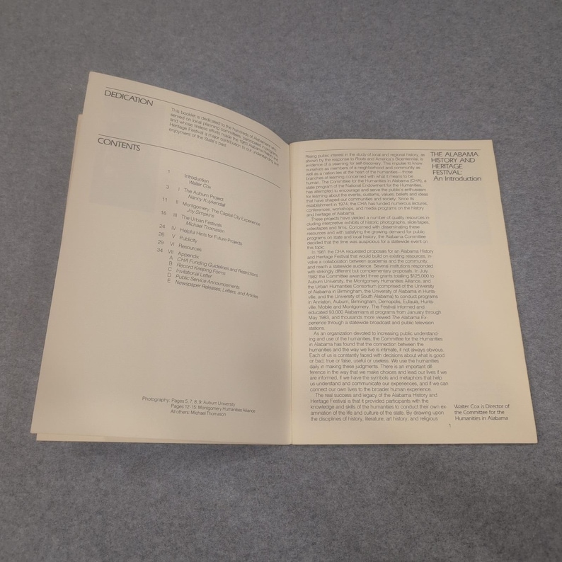 El Festival de Historia y Patrimonio de Alabama: Un estudio de caso. Margaret E. Armbrester, 1983. imagen 3