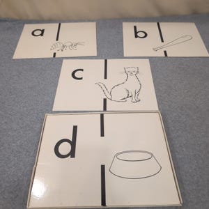 Vintage 1968 Sound-Symbol Cards Sullivan Associates Program McGraw-Hill Reading image 3