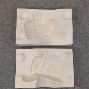 VTG 1981 Alberta's Molds Inc Ceramic Mailbox Holly Mouse Ceramic Slip Mold A-247 image 3