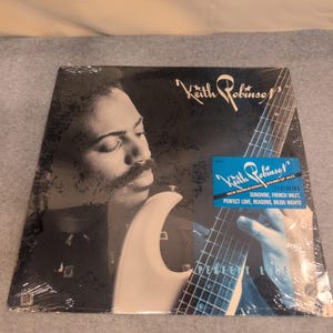 Keith Robinson Perfect Love Vinyl LP 1989 Orpheus Records D1-75611 Jazz Fusion image 1