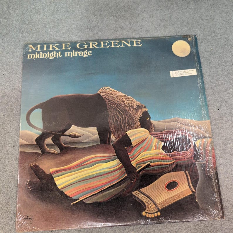 Mike Greene Band Midnight Mirage Vinyl LP Mercury Records SRM-1-1100 Rock Folk image 1