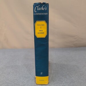 クラーク注解書 第1巻 創世記 - 申命記 アダム・クラーク アビンドン・プレス 画像 4