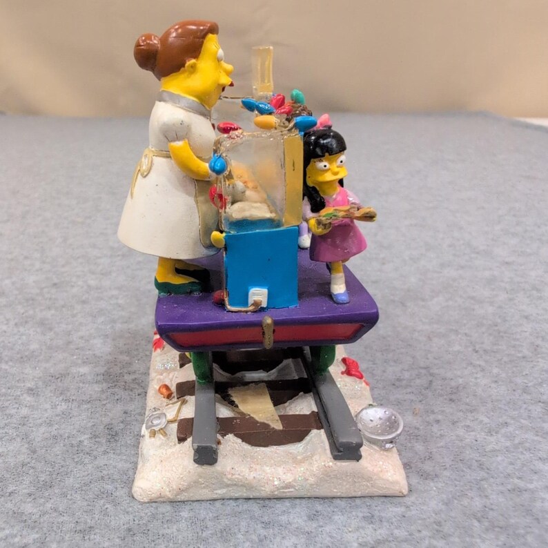 The Simpsons Christmas Express Servin Up Cheer Tofu Turkey Sculpture 2005 image 3