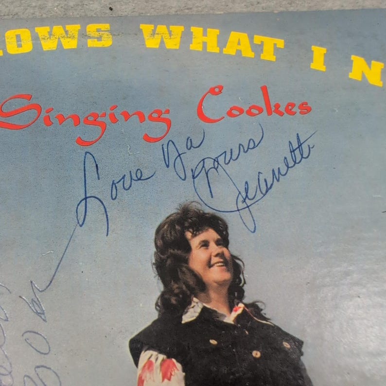 The Singing Cookes My God Knows What I Need Signed Vinyl LP Gospel 780117 image 4