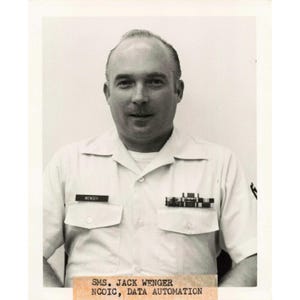 5 VTG 1970s US Air Force Personnel Photos Korea Data Automation Named Portraits image 3