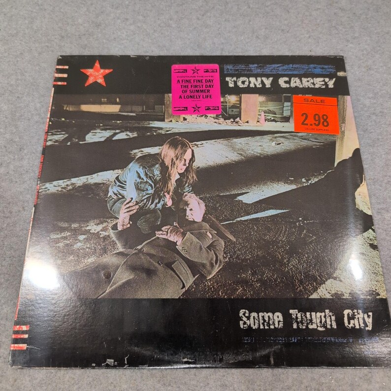 Tony Carey Some Tough City Vinyl LP 1984 MCA Records MCA-5484 A Fine Fine Day image 1