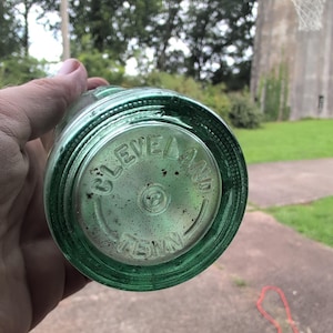 Vintage Coca-Cola Cleveland Tenn 1959 Hobbleskirt 6.5 oz Green Glass Bottle image 2