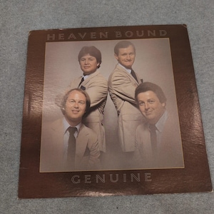 Disque vinyle authentique lié Heaven Bound Southern Gospel Windchime Records 1982 WC-5010 image 1