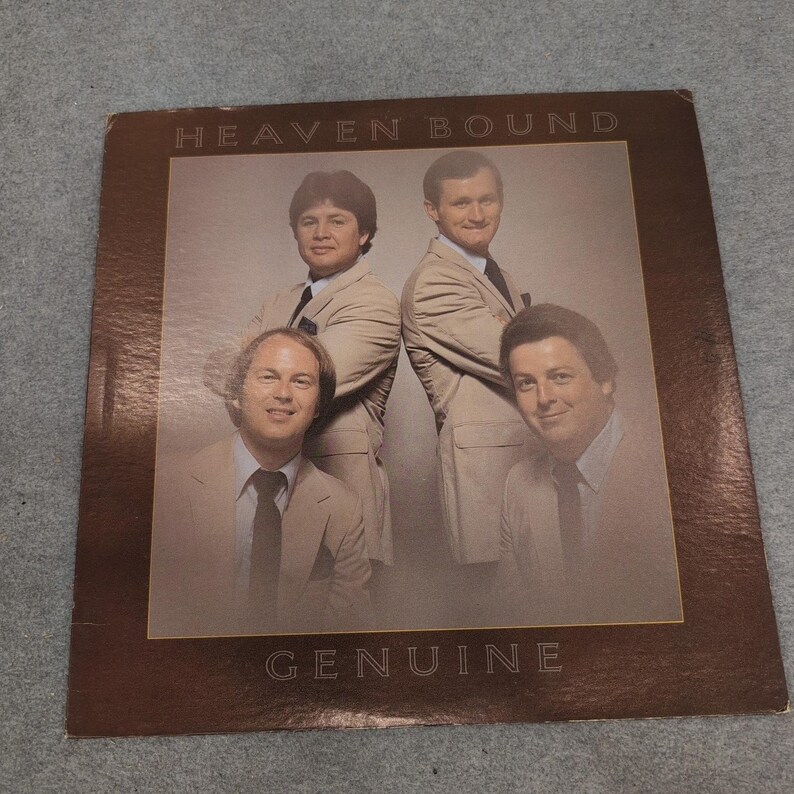 Disque vinyle authentique lié Heaven Bound Southern Gospel Windchime Records 1982 WC-5010 image 1