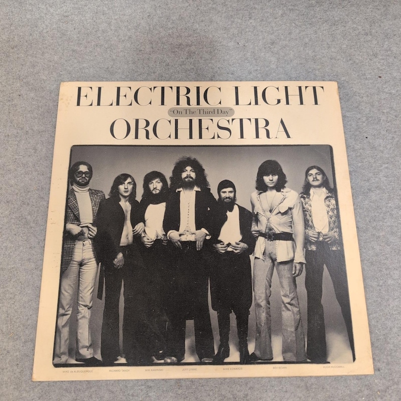 Electric Light Orchestra On The Third Day Vinyl LP Jeff Lynne ELO UA Records image 1