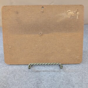 VTG 1968-73 Pressboard KMart Wall Sign Plaque Kitsch Humor Birth Control Joke image 2