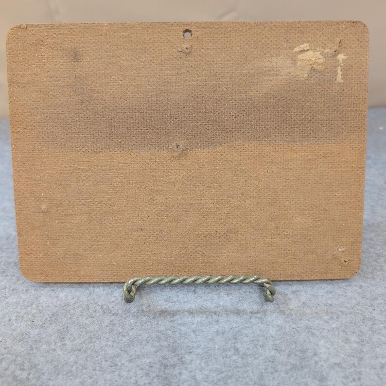 VTG 1968-73 Pressboard KMart Wall Sign Plaque Kitsch Humor Birth Control Joke image 2
