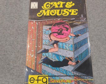Cat and Mouse 1 Aircel Silverline Comics May 1989 Copper Age Issue 1