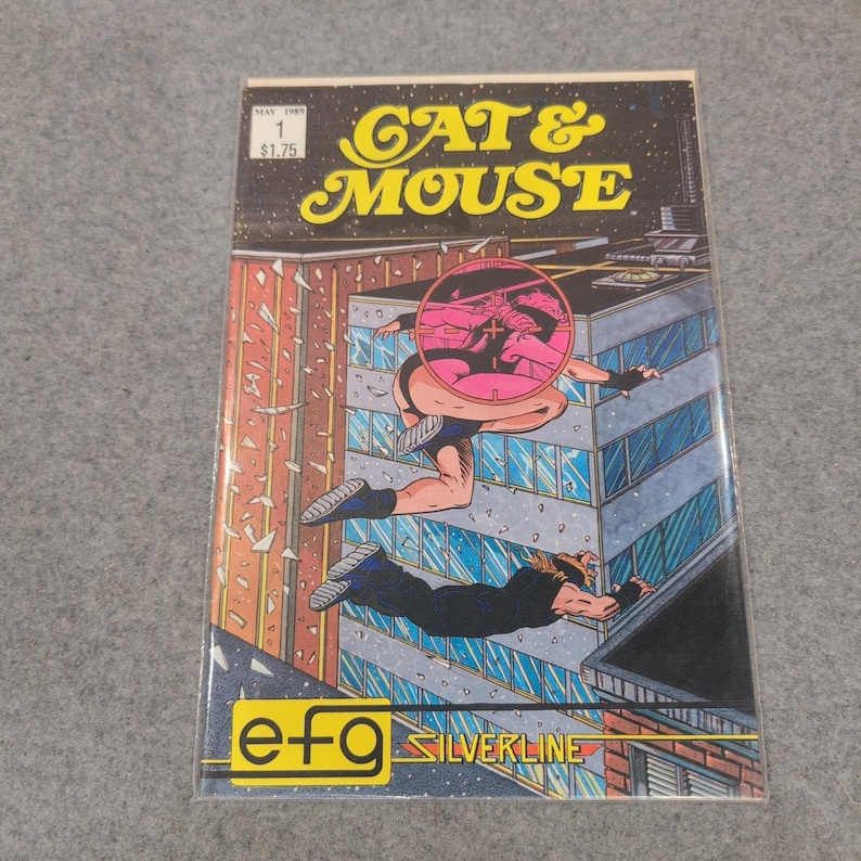 Cat and Mouse 1 Aircel Silverline Comics May 1989 Copper Age Issue 1 image 1
