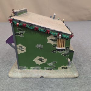 The Simpsons Android's Dungeon Baseball Card Shop Christmas Village Building image 7