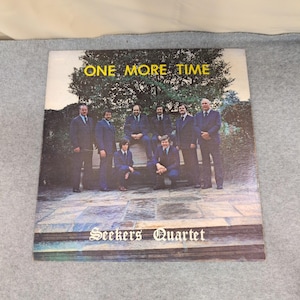 Seekers Quartet One More Time Vinyl LP Autographed Southern Gospel TS 1559 image 1