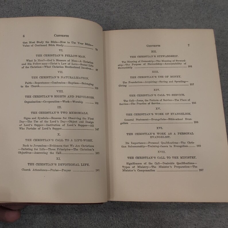 The Christian's Life and Program Traverce Harrison 1923 Hardcover Religious Book image 5