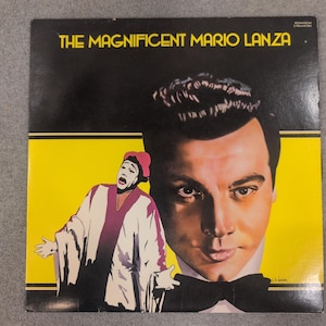 Mario Lanza The Magnificent Mario Lanza 2 Record Set RCA Red Seal R234330(e) LP image 1