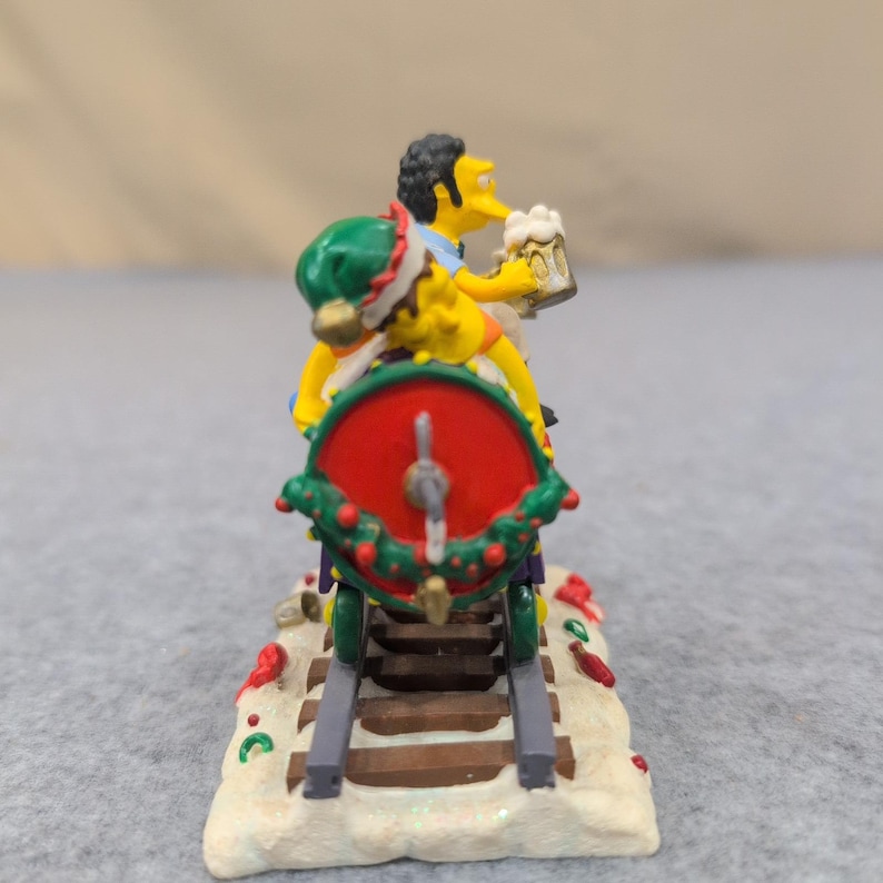 The Simpsons Christmas at Moe's Figurine Christmas Express Collection 2003 image 2