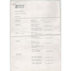 Spirit of America Marching Band 1987 Europe Hawaii Tour Ephemera Lot Newspaper image 5