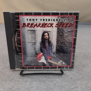 Tony Fredianelli Breakneck Speed CD Shrapnel Records 1993 Rock Ray Luzier 1062-2 immagine 1
