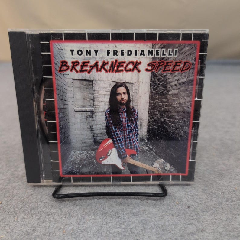 Tony Fredianelli Breakneck Speed CD Shrapnel Records 1993 Rock Ray Luzier 1062-2 immagine 1
