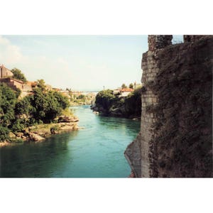 Vintage 1999 Bosnia Mostar SFOR US Soldiers War-Damaged Town Photo Lot of 8 image 6