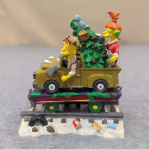 The Simpsons Christmas Express Yee-Haw It's Christmas Cletus Figurine 0941 2005 image 1