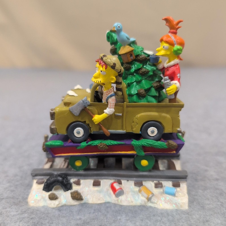 The Simpsons Christmas Express Yee-Haw It's Christmas Cletus Figurine 0941 2005 image 1