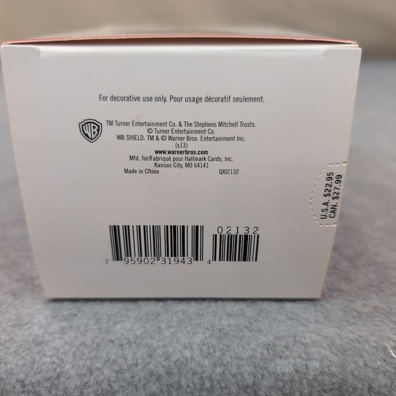 Hallmark Keepsake Borta med vinden Scarletts gröna klänning julgransprydnad bild 3