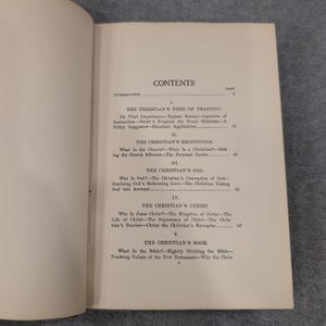 The Christian's Life and Program Traverce Harrison 1923 Hardcover Religious Book image 4
